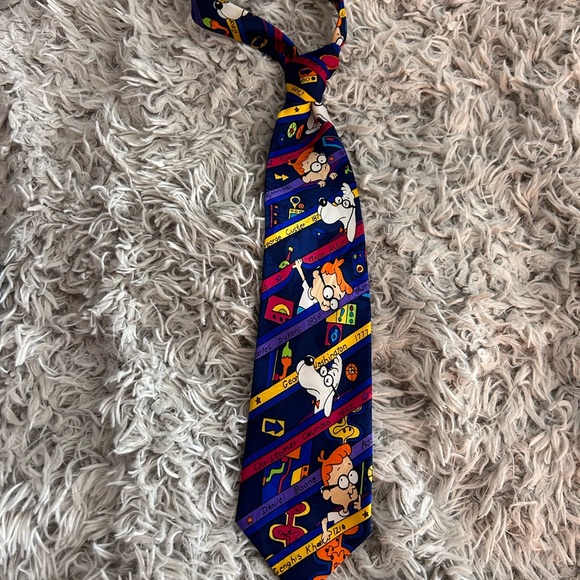 Necktie classy business casual Rocky and Bullwinkle - Picture 4 of 7